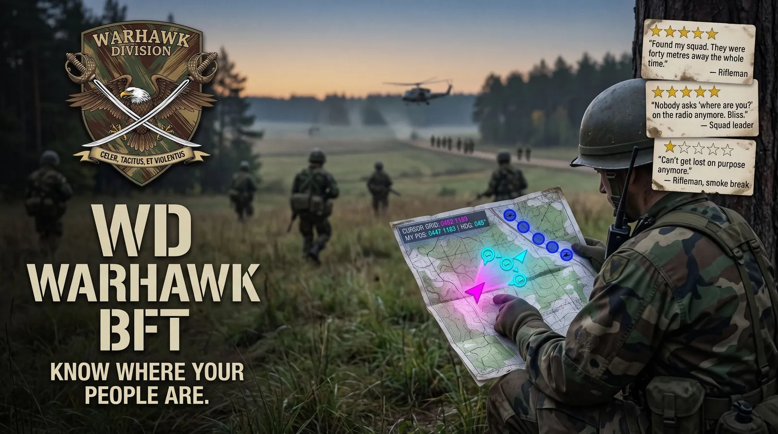 WD Warhawk BFT poster